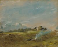 A Bonfire on Hampstead Heath