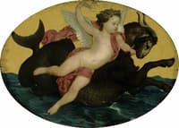 Emile Pereire's Hôtel, Putti on a Sea Monster