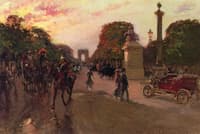Paris Street Scene