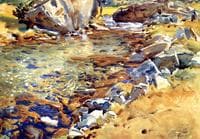 Brook among the Rocks