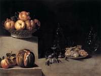 Still Life with Fruit and Glassware