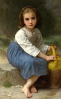 Young Girl with a Water Jug