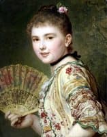 Lady with a Fan