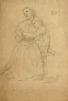 Mother and Child Praying
