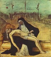Pietá (Predella from the Stories of Christ)