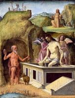 The Dead Christ (Este Diptych)