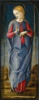 The Annunciation with Saint Francis and Saint Louis of Toulouse (middle right panel)