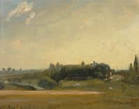 View Towards the Rectory, East Bergholt