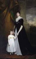 Lady Caroline Villiers, later Duchess of Argyll, with Her Eldest Son, Henry