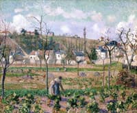 Le jardin de Maubuisson, Pontoise, la Mère Bellette