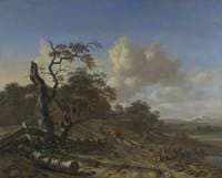 Landscape with a Dead Tree and Figure