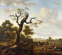 Landscape with a Hawking Party