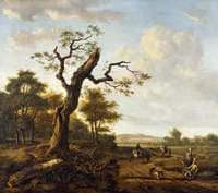 Landscape with a Hawking Party