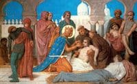 Life of Saint-Louis 03 - Saint Louis Caring for the Plague Victims