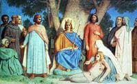 Life of Saint-Louis 01 - Saint Louis Rendering Justice