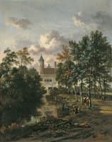 Castle in a Forest
