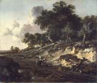 Wooded Landscape with Figures