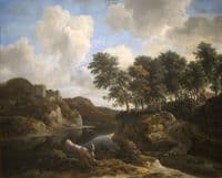 River Landscape with a Castle