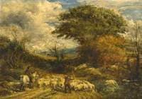 Driving Sheep, Surrey