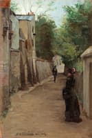 Rue Gabrielle, Montmartre