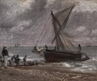 Beaching a Boat, Brighton