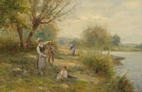 Girls by Stream