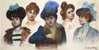 Studies of Elegant Ladies