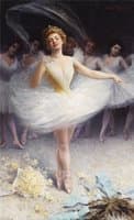 Ballerinas After the Performance