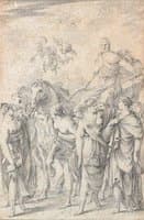 Mnemosyne Carried by the Nymphs
