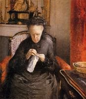 Portrait of Mme. Martial Caillebotte (The Artist's Mother)