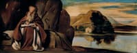 Saint Anthony Abad in a Landscape