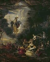 Athena Visiting the Muses