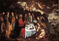 The Supper with Christ and the Angels