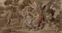 Story of Hercules - Nessus Deadly Wounded by Hercules