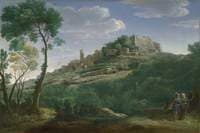 Landscape with an Italian Hill Town