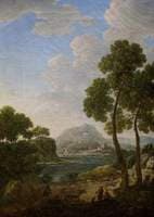 Landscape with Figures and Cattle