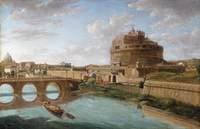 A View of the Tiber in Rome