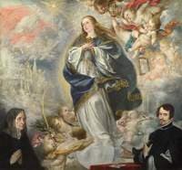 The Immaculate Conception of the Virgin with Two Donors