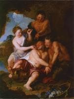 Silenus Smeared with Blackberries by Egle