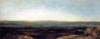 Panoramic Landscape on the Outskirts of Paris