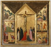 The Crucifixion with Scenes from the Passion and Saint John the Baptist