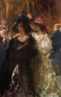 Two Elegant Ladies