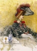 The Red Feathered Hat