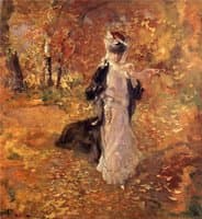 Autumn. The Fall of the Leaves