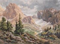 The Große Kanzel in the Dolomites