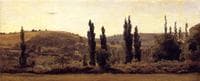 Landscape with Poplars