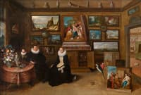 Interior of Sebastiaan Leerse's Gallery