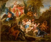 Louis XIV Resting on the Breast of Glory after the Peace of Nimegue