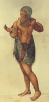 Mother and Child of the Secotan Indians in North Carolina