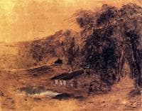 Cottages among Trees